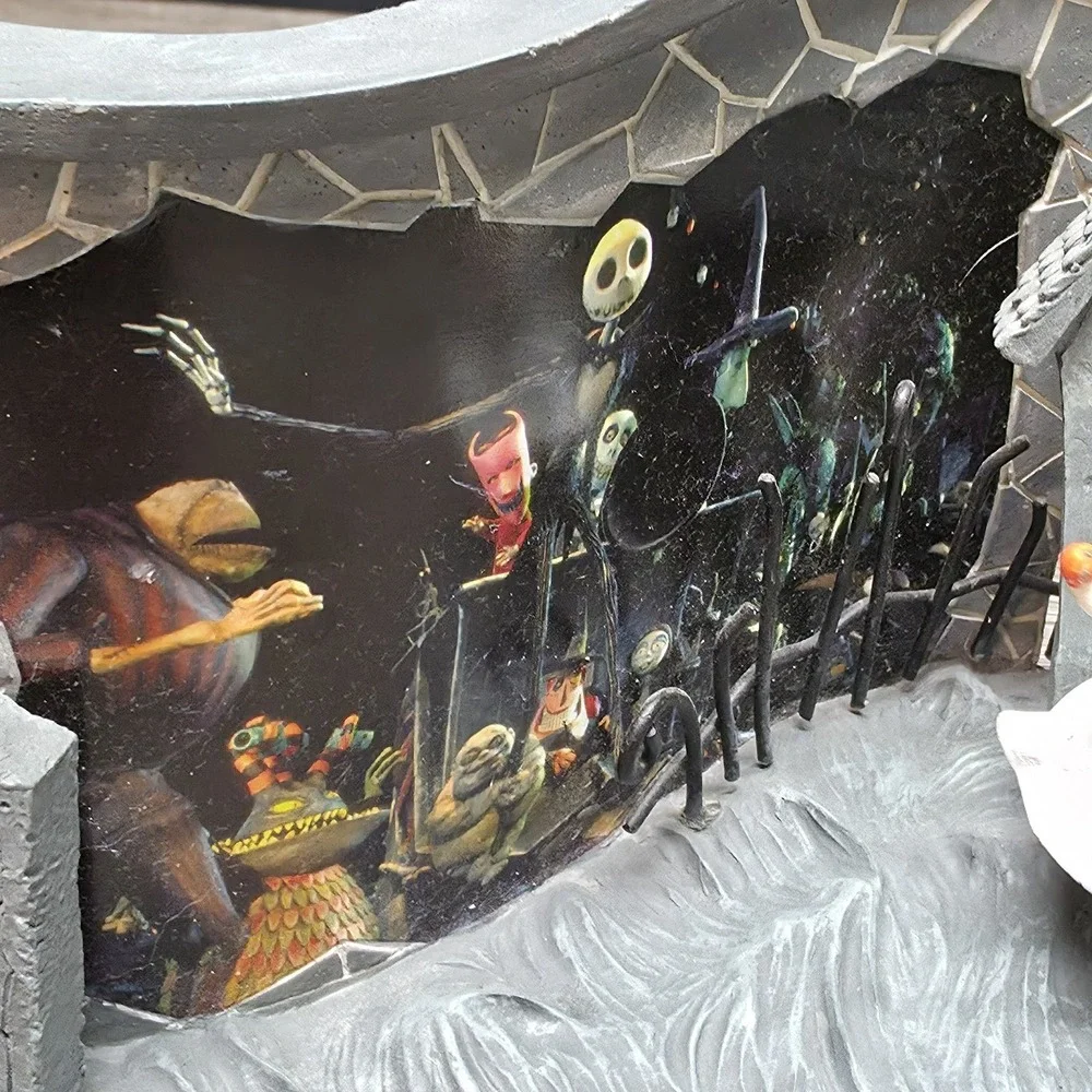 Rare Disney's NECA - Nightmare Before Christmas - Wall Diorama